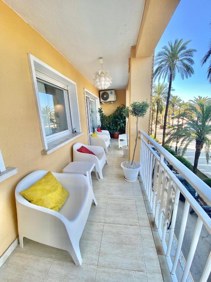 Apartamento Centro De Denia 1Ra Linea, Vistas Puerto Y Mar 外观 照片