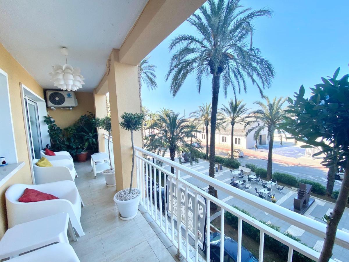 Apartamento Centro De Denia 1Ra Linea, Vistas Puerto Y Mar 外观 照片